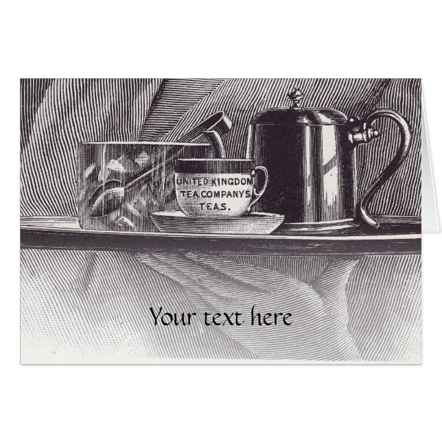 ヴィンテージティートレイ (正面横)