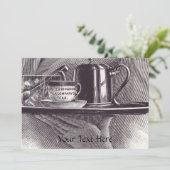 ヴィンテージティートレイ 招待状 (スタンド正面)