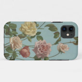 ヴィンテージティーバラと赤面バラ Case-Mate iPhoneケース (裏面(横))