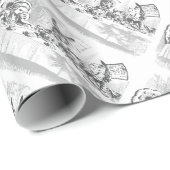 ヴィンテージティーパーティーアリスinワンダーランド ラッピングペーパー (ロールコーナー)