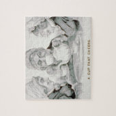 ヴィンテージティーパーティーフレンズ、応援 ジグソーパズル (縦)