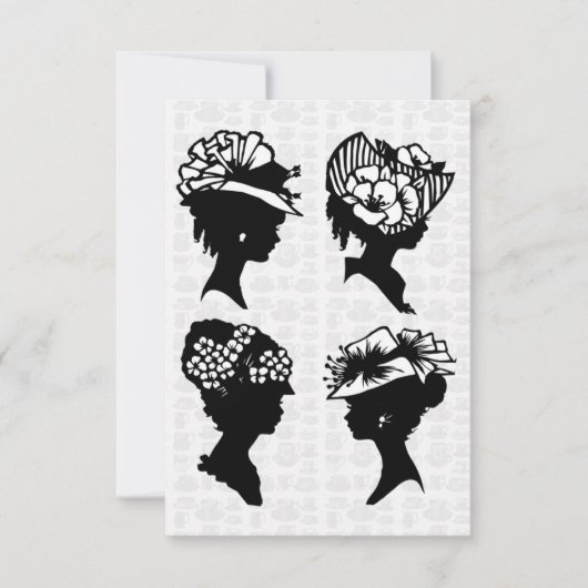 ヴィンテージティーパーティーV2 招待状 (正面)