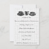 ヴィンテージティーパーティーV2 招待状 (裏面)