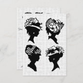 ヴィンテージティーパーティーV2 招待状 (正面/裏面)