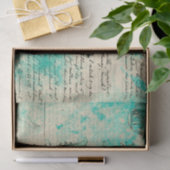 ヴィンテージティーポット&エフェメラコラージュ 薄葉紙 (ギフト)