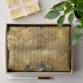 ヴィンテージティーポット&ゴールデンエフエメラコラージュ 薄葉紙 (ギフト)