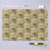 ヴィンテージティーポット 薄葉紙 (クラフト)