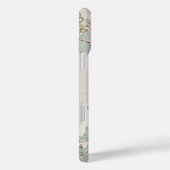 ヴィンテージティール（緑がかった色）バーズブランチ Case-Mate iPhoneケース (裏面 / 右)