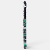 ヴィンテージティール(緑がかった色)RVカンパーインザマウンテンズ Case-Mate iPhoneケース (裏面/左)