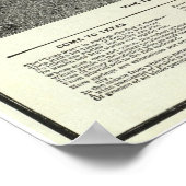 ヴィンテージテキサス州とルイジアナの鉄道地図(1903) ポスター (角)