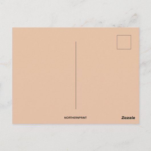 ヴィンテージテキサス州州はがき ポストカード (裏面)