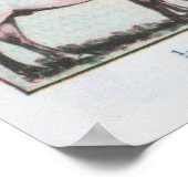 ヴィンテージテキサス州農業地図（1922年） ポスター (角)