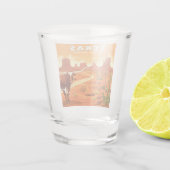 ヴィンテージテキサス州 ショットグラス (裏面)