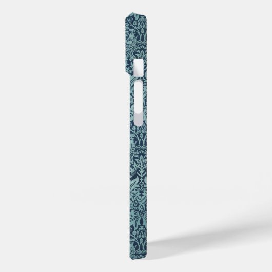 ヴィンテージテキスタイルパターンブレラビットウィリアムモリス Case-Mate iPhoneケース (裏面 / 左)