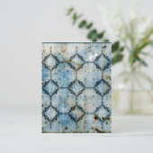 ヴィンテージテクスグランジチャ ポストカード (スタンド正面)