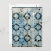 ヴィンテージテクスグランジチャ ポストカード (正面/裏面)