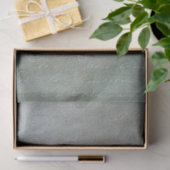 ヴィンテージテクスチャほこりっぽいブルーグレーエフエメラデクページ 薄葉紙 (ギフト)