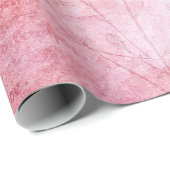 ヴィンテージテクスチャスクラップブックピンク ラッピングペーパー (ロールコーナー)