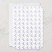 ヴィンテージテクスチャタコ招待状 招待状 (裏面)