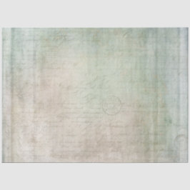 ヴィンテージテクスチャタングリーンブルーエフエメラデクページ 薄葉紙