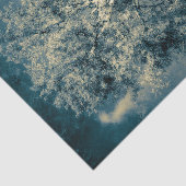 ヴィンテージテクスチャフォレストツリー（灰色の空） 薄葉紙 (詳細)