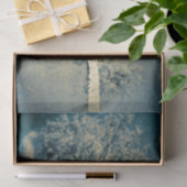 ヴィンテージテクスチャフォレストツリー（灰色の空） 薄葉紙 (ギフト)