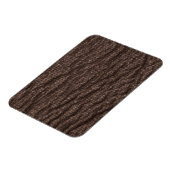 ヴィンテージテクスチャ付き茶色の革 マグネット (左側)