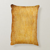 ヴィンテージテクスチャ古い金ゴールド アクセントクッション (裏面(縦))
