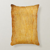 ヴィンテージテクスチャ古い金ゴールド アクセントクッション (正面(垂直))