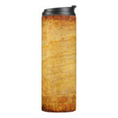 ヴィンテージテクスチャ古い金ゴールド タンブラー (回転左)