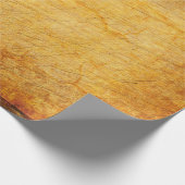 ヴィンテージテクスチャ古い金ゴールド ラッピングペーパー (角)