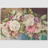 ヴィンテージテクスチャ素朴フローラの分離 薄葉紙 (正面)