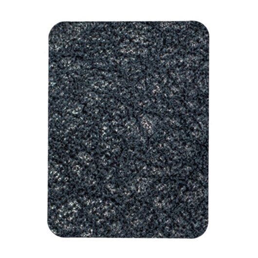 ヴィンテージテクスチャ黒レザー マグネット (縦)