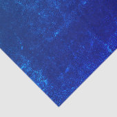 ヴィンテージテクス王室のチャの青の切り離しグランジ 薄葉紙 (詳細)