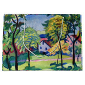 ヴィンテージテゲルンゼランドスケープ威厳があるマッケ ラージペーパーバッグ (正面)