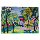 ヴィンテージテゲルンゼランドスケープ威厳があるマッケ ラージペーパーバッグ (裏面)