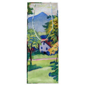 ヴィンテージテゲルンゼランドスケープ威厳があるマッケ ワインギフトバッグ (裏面)