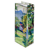 ヴィンテージテゲルンゼランドスケープ威厳があるマッケ ワインギフトバッグ (正面アングル)