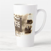 ヴィンテージテスラレターヘッド カフェラテマグ (右)