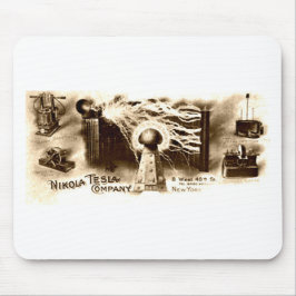 ヴィンテージテスラレターヘッド マウスパッド