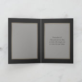 ヴィンテージテディベアグリーティングカード カード (内部)