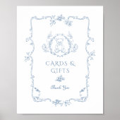 ヴィンテージテディベア陳列カードとギフト ポスター (正面)