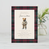 ヴィンテージテディベビーシャワー 招待状 (スタンド正面)