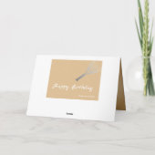 ヴィンテージテニスのトリック写真 カード (裏面)