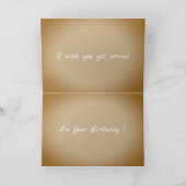 ヴィンテージテニスのトリック写真 カード (内部)