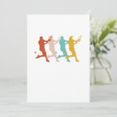 ヴィンテージテニスラケットボールコートG 招待状 (スタンド正面)