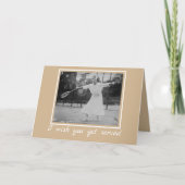 ヴィンテージテニス誕生日 - ウィンブルドンのユーモア カード (正面)