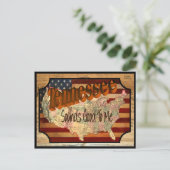 ヴィンテージテネシー古葉書 ポストカード (スタンド正面)