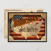 ヴィンテージテネシー古葉書 ポストカード (正面/裏面)