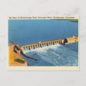 ヴィンテージテネシー川、チャタヌーガ、テネシー ポストカード (正面)